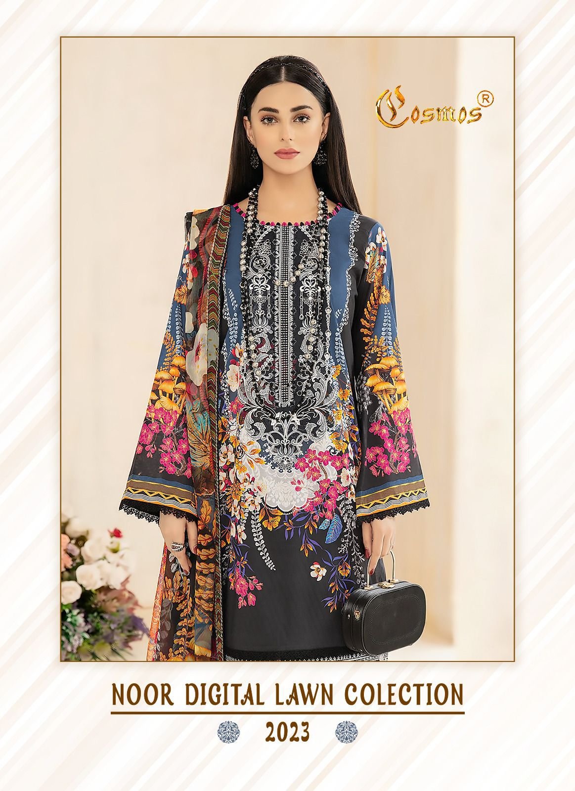 Cosmos Noor digital lawn 2023