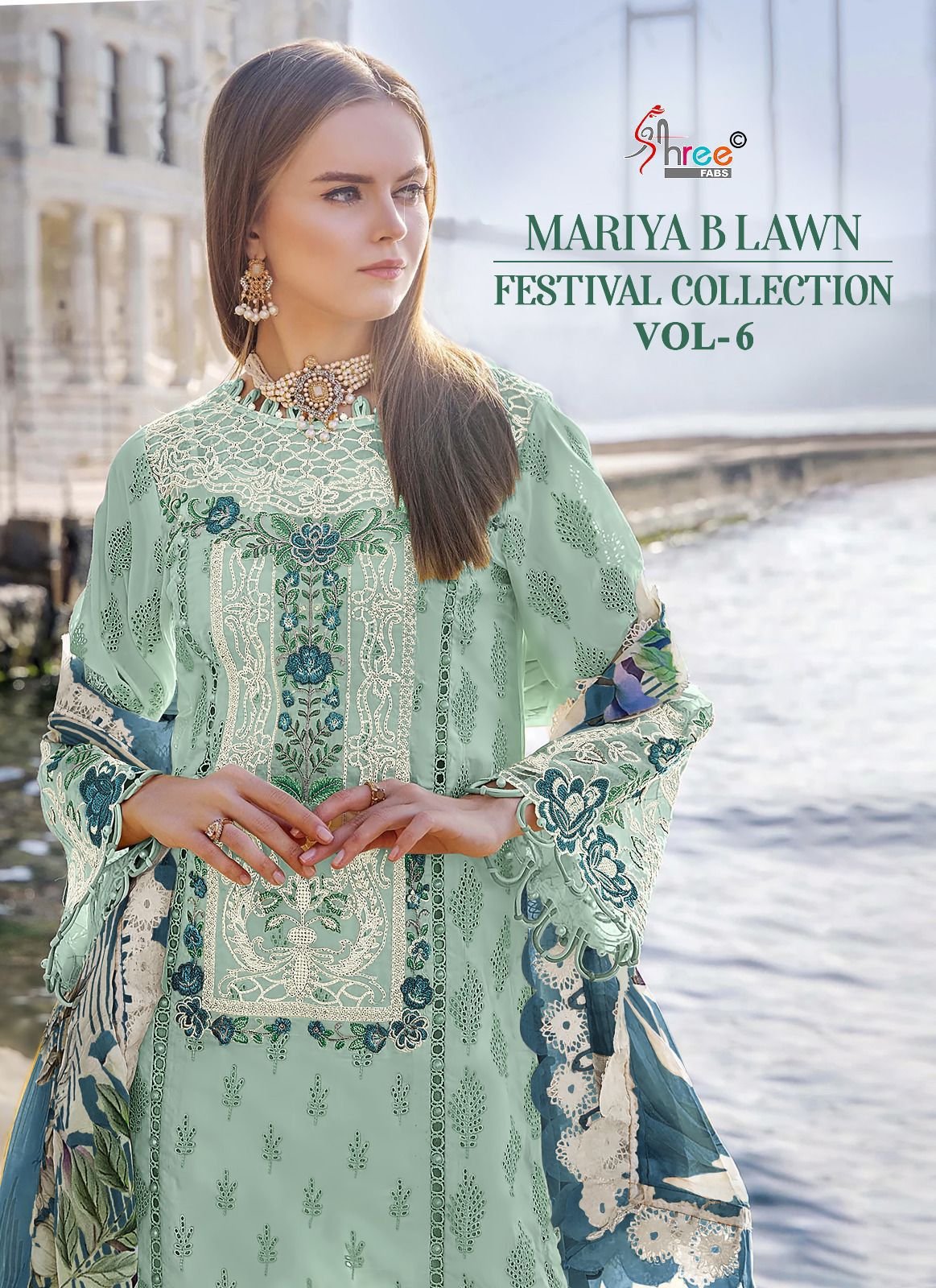 Maria b lawn festival collection 6