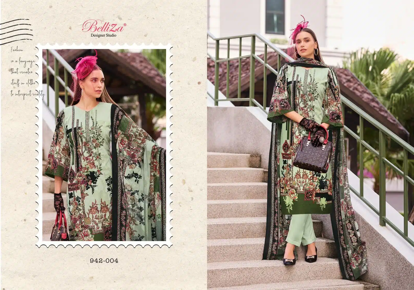 Belliza naira 65 ladies designer suit