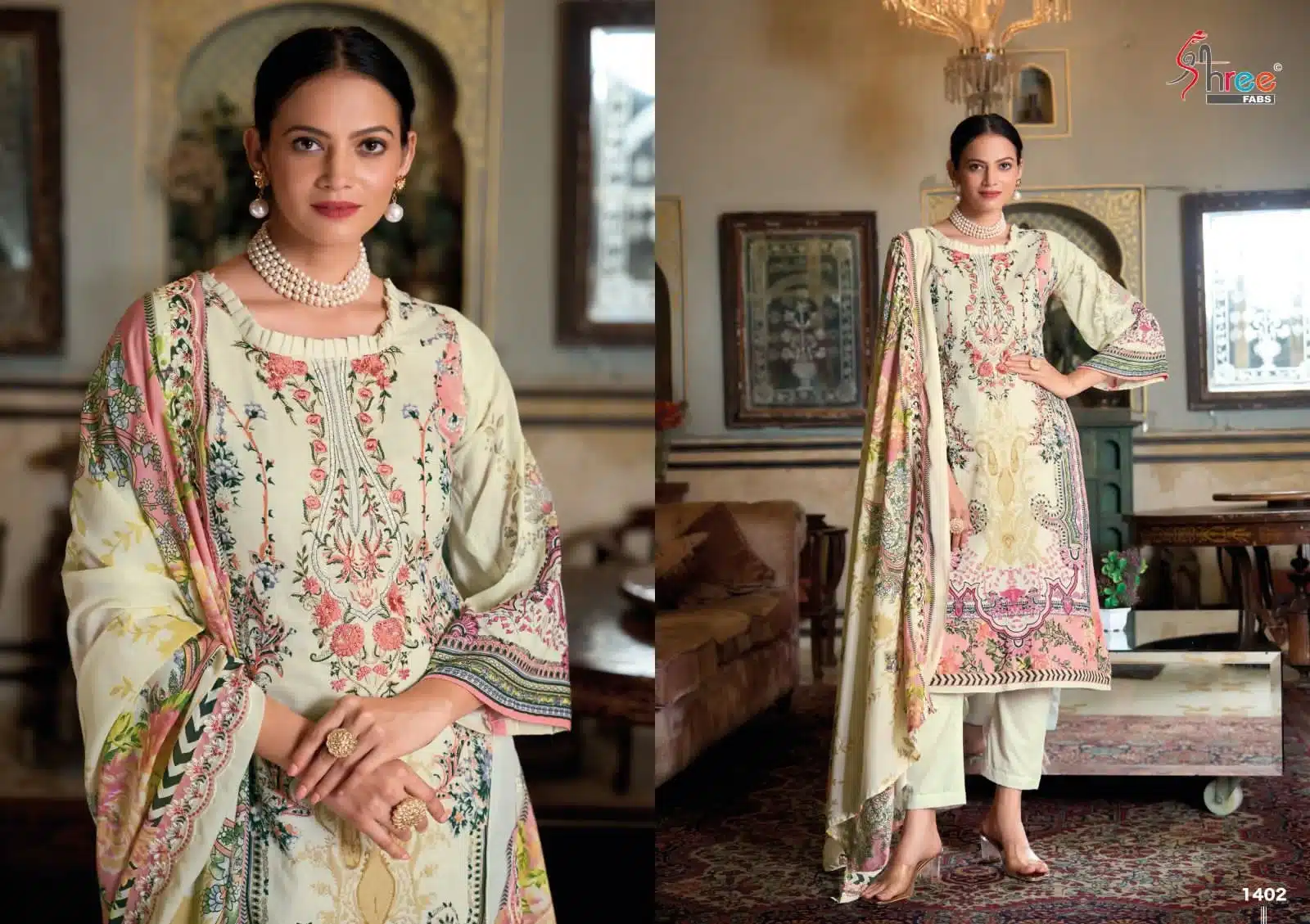 Shree fab gujarish 14 Pakistani style suit