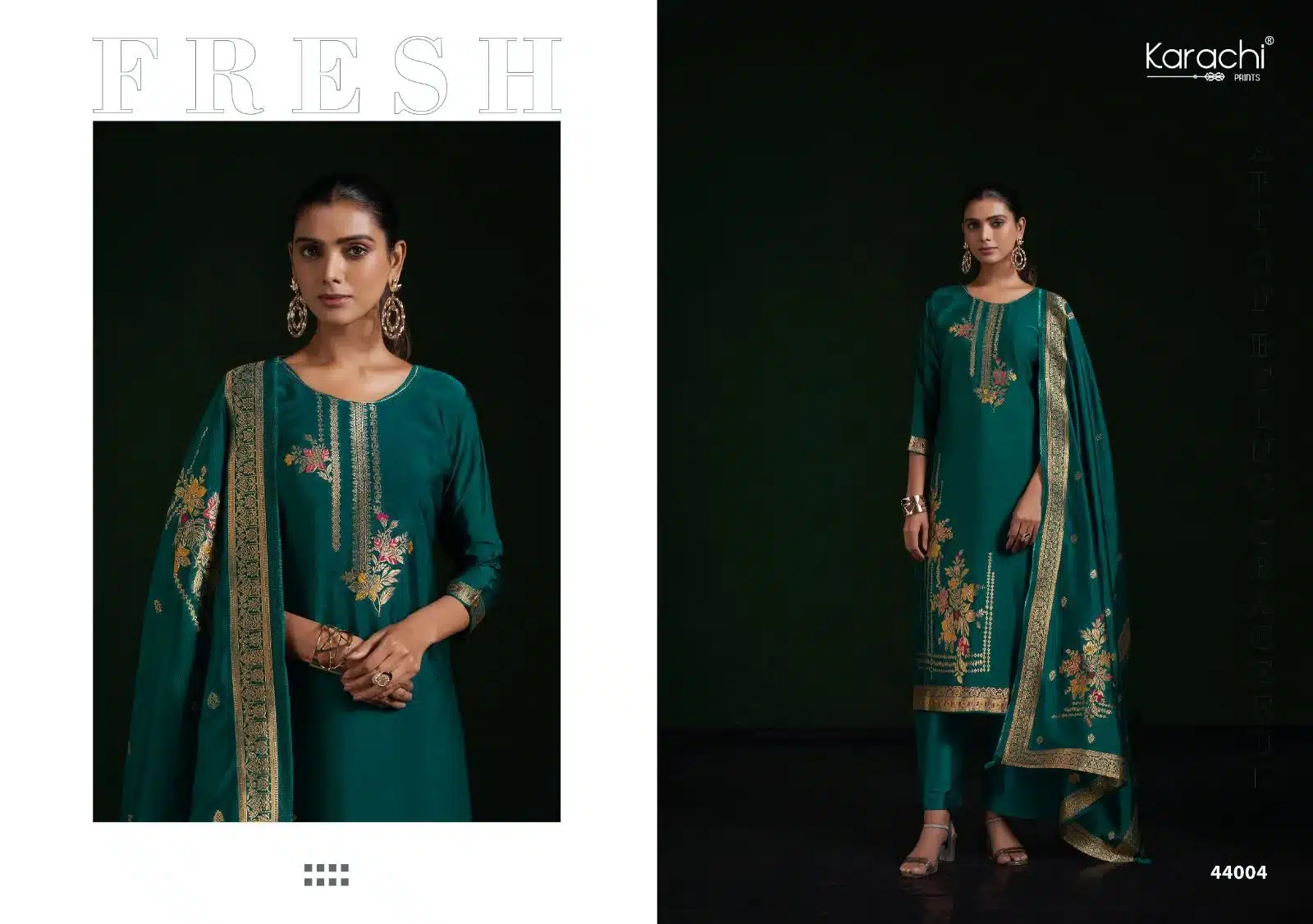 Kesar Karachi naqsh elegant suit