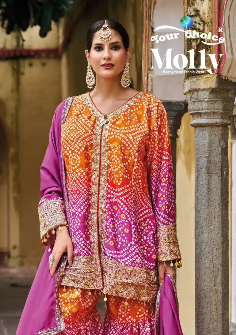 Your choice molly ladies readymade suit