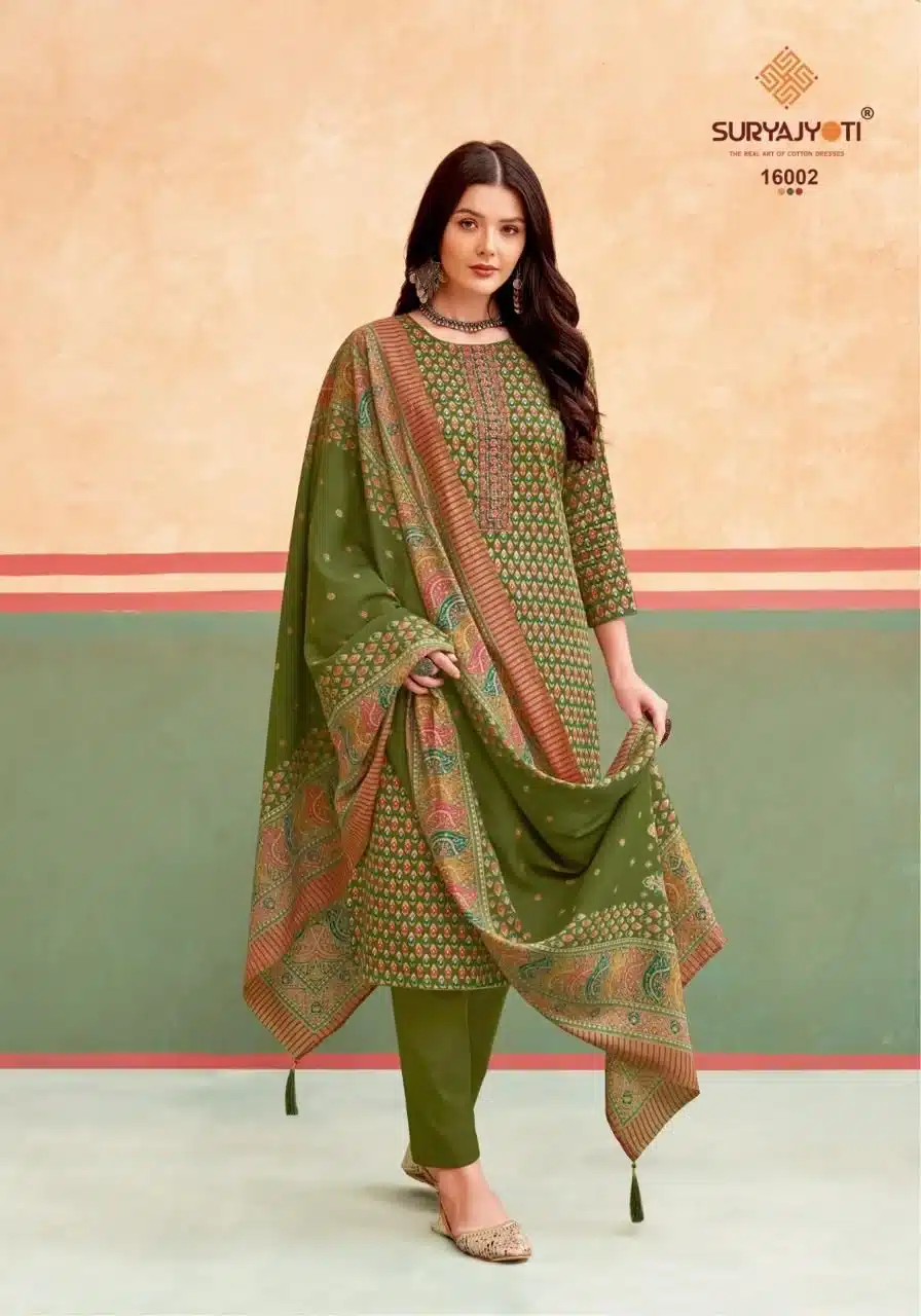 Surya Jyoti kalki 16 ladies suits