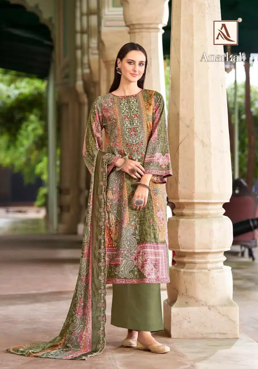 Alok anarkali ladies wholesaler suit