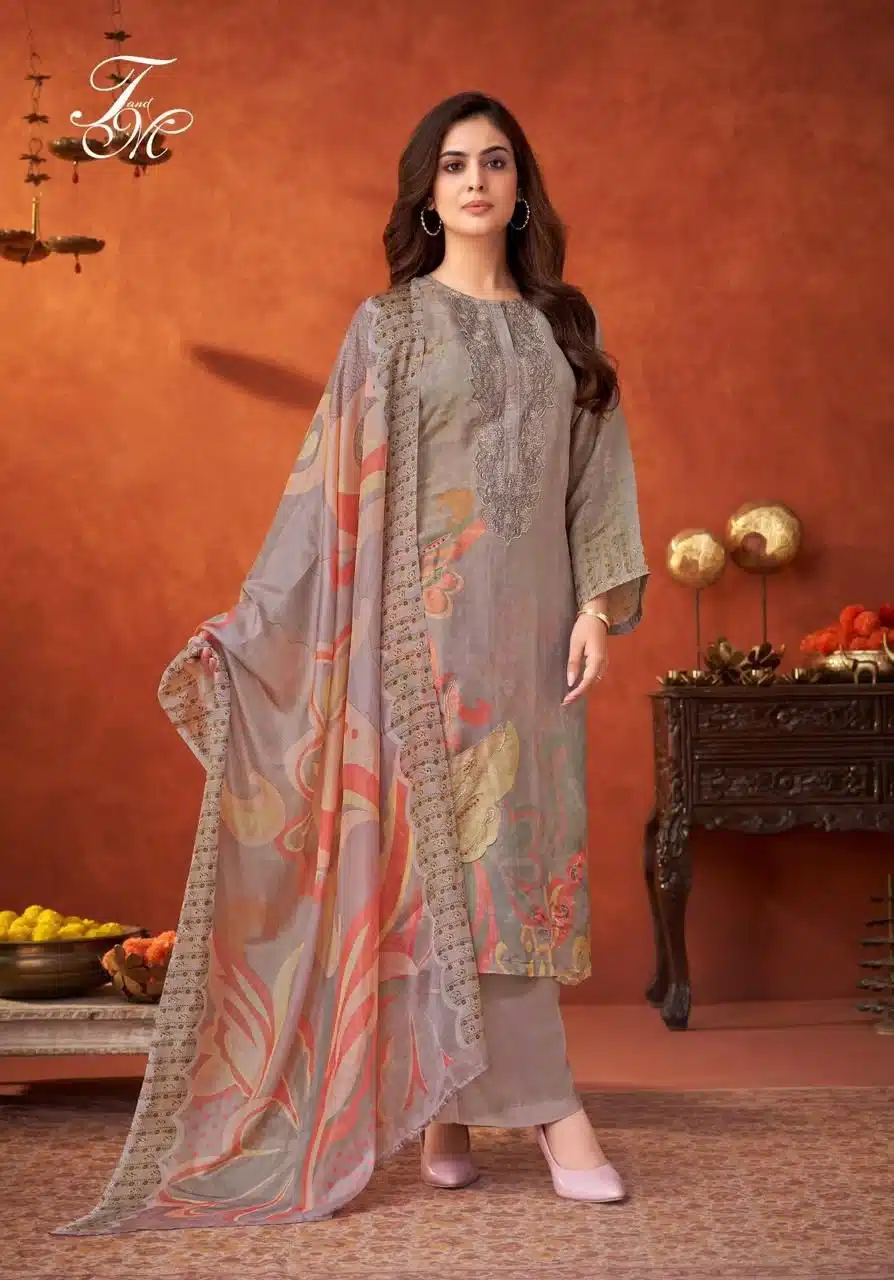 T&m himani ladies designer suit