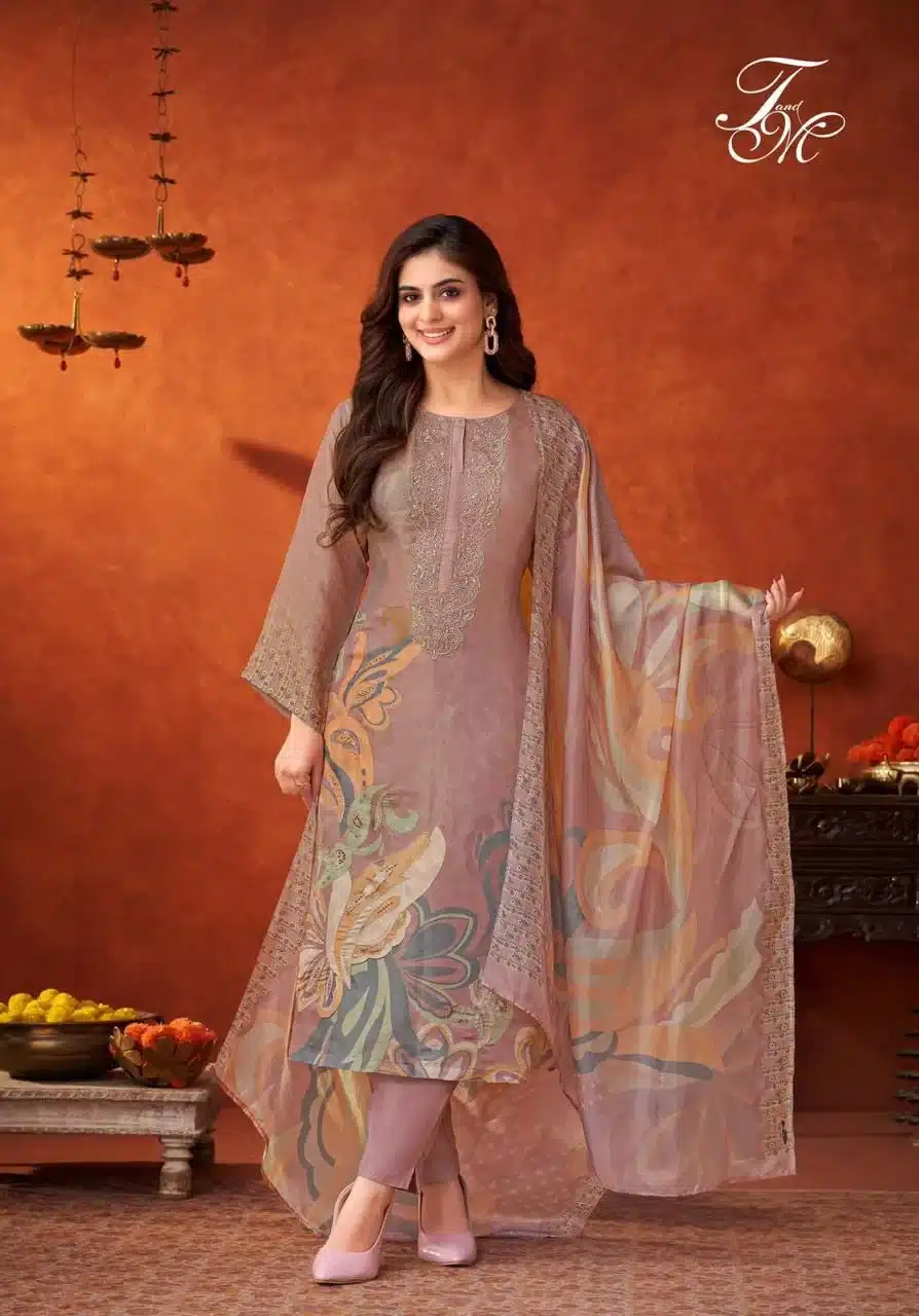 T&m himani ladies designer suit