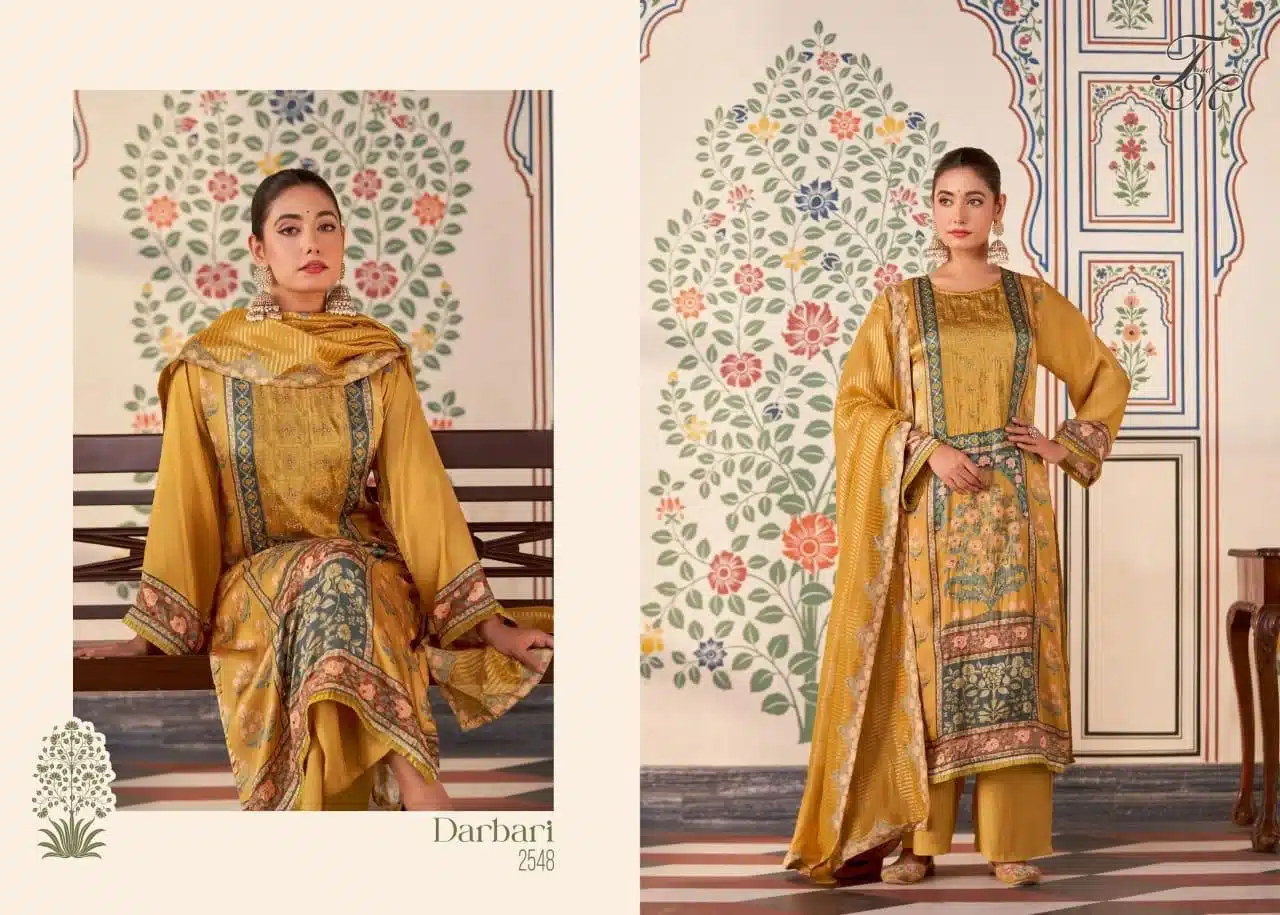 T&m darbari ladies designer suit