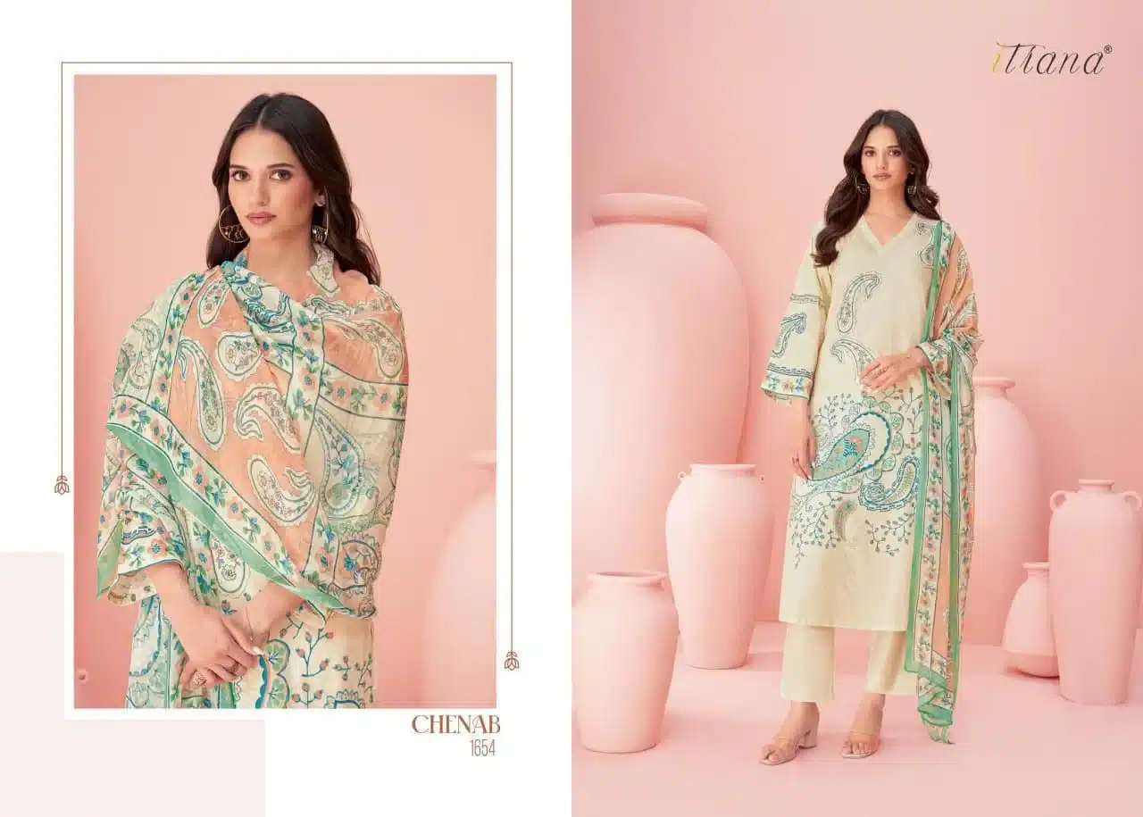 Itrana chenab ladies designer suit