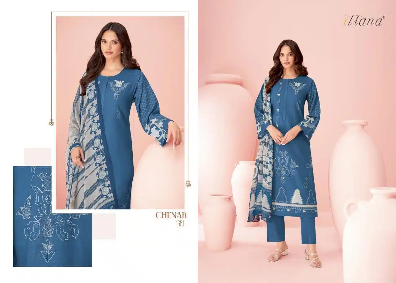 Itrana chenab ladies designer suit