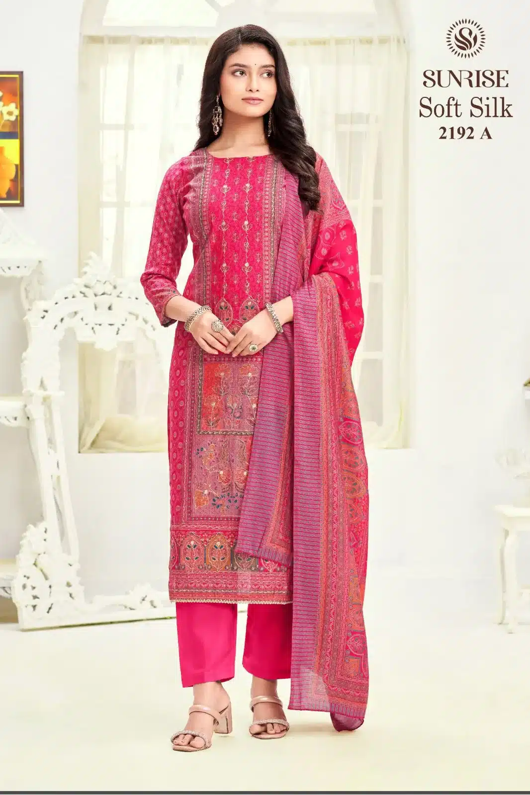 Sunrise soft silk ladies suits