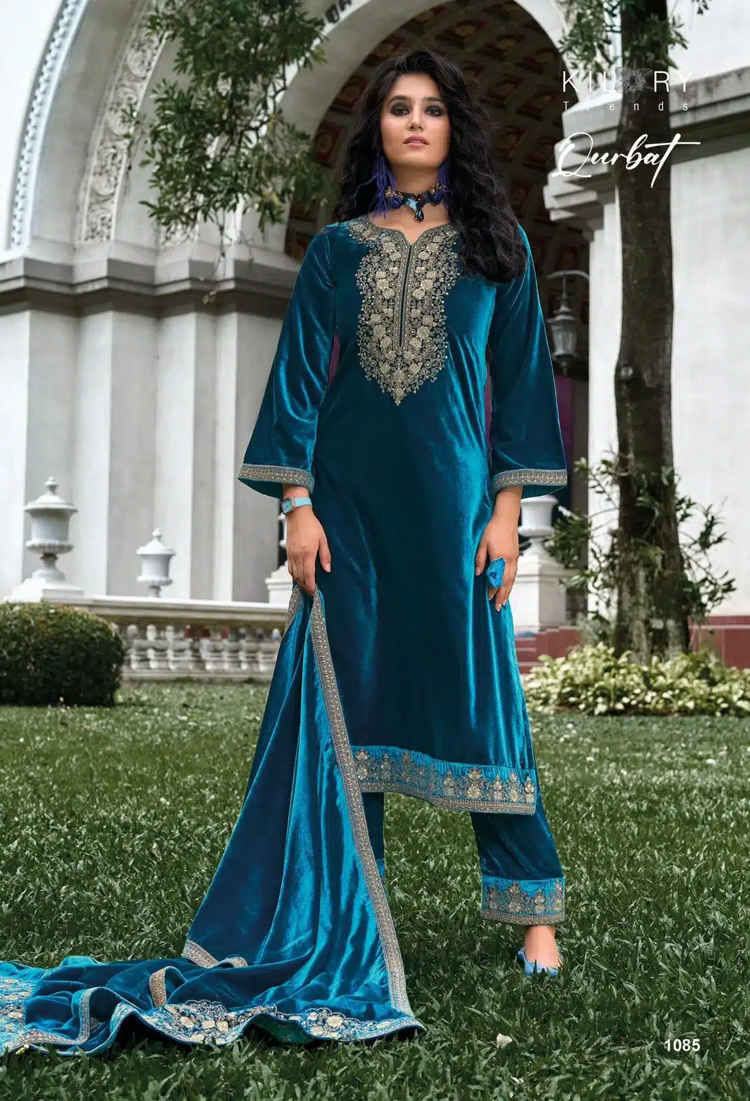 Kilory qurbat ladies designer suit