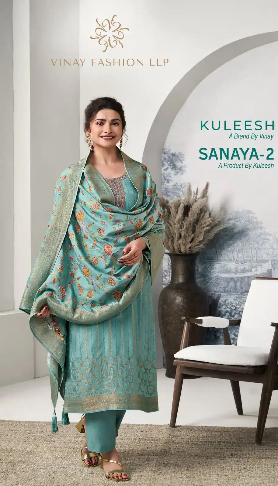 Vinay kuleesh Sanaya 2 ladies suits