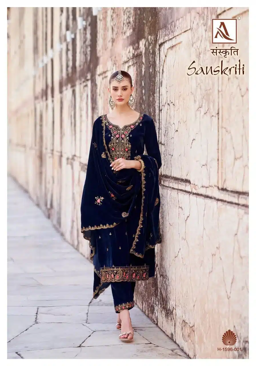 Alok sanskriti ladies designer suit