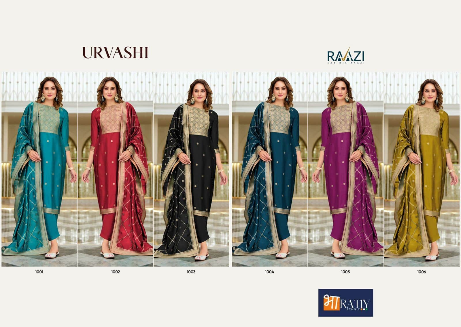 Rama fashions Urvashi Vol-01: Premium Festive Collection