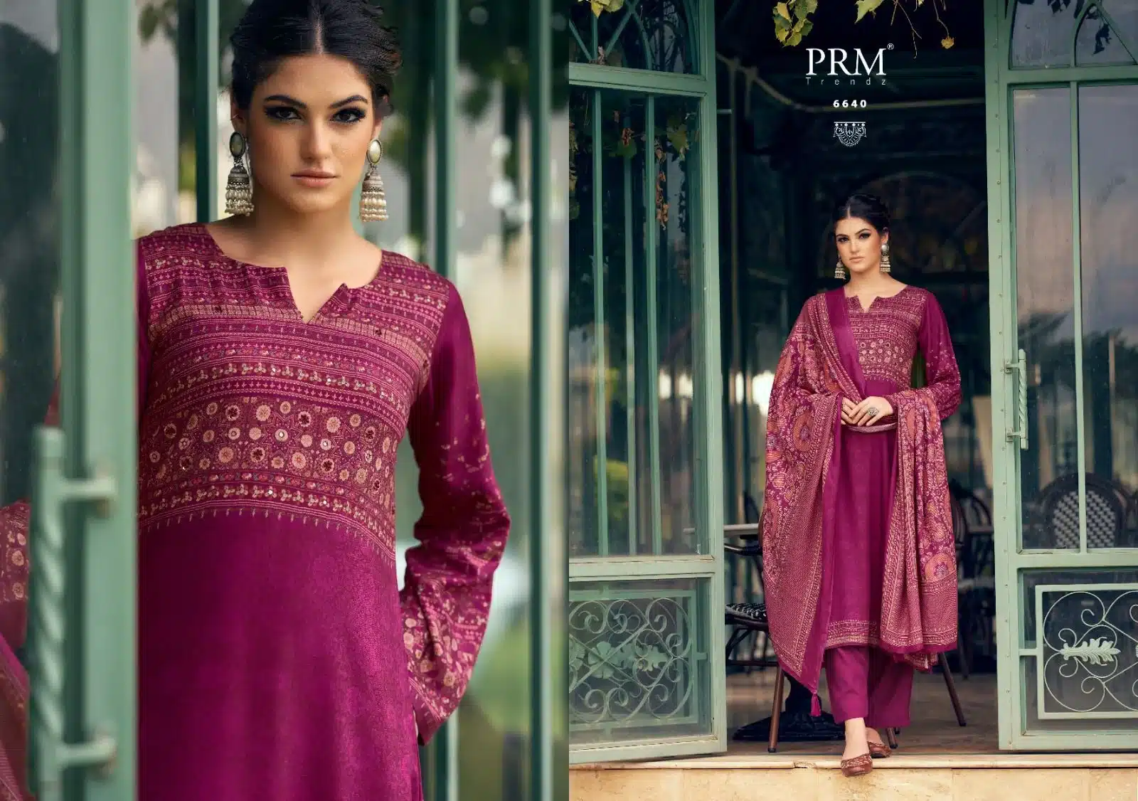 Prm trendz suraali ladies designer suit