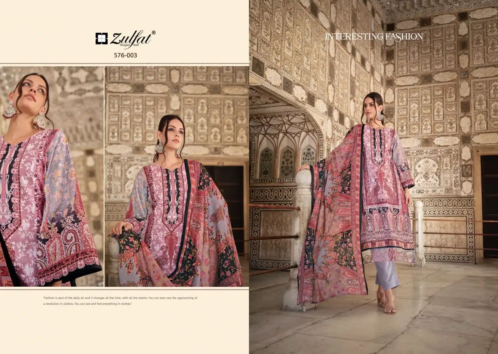 Zulfat gulrez 4 ladies suits