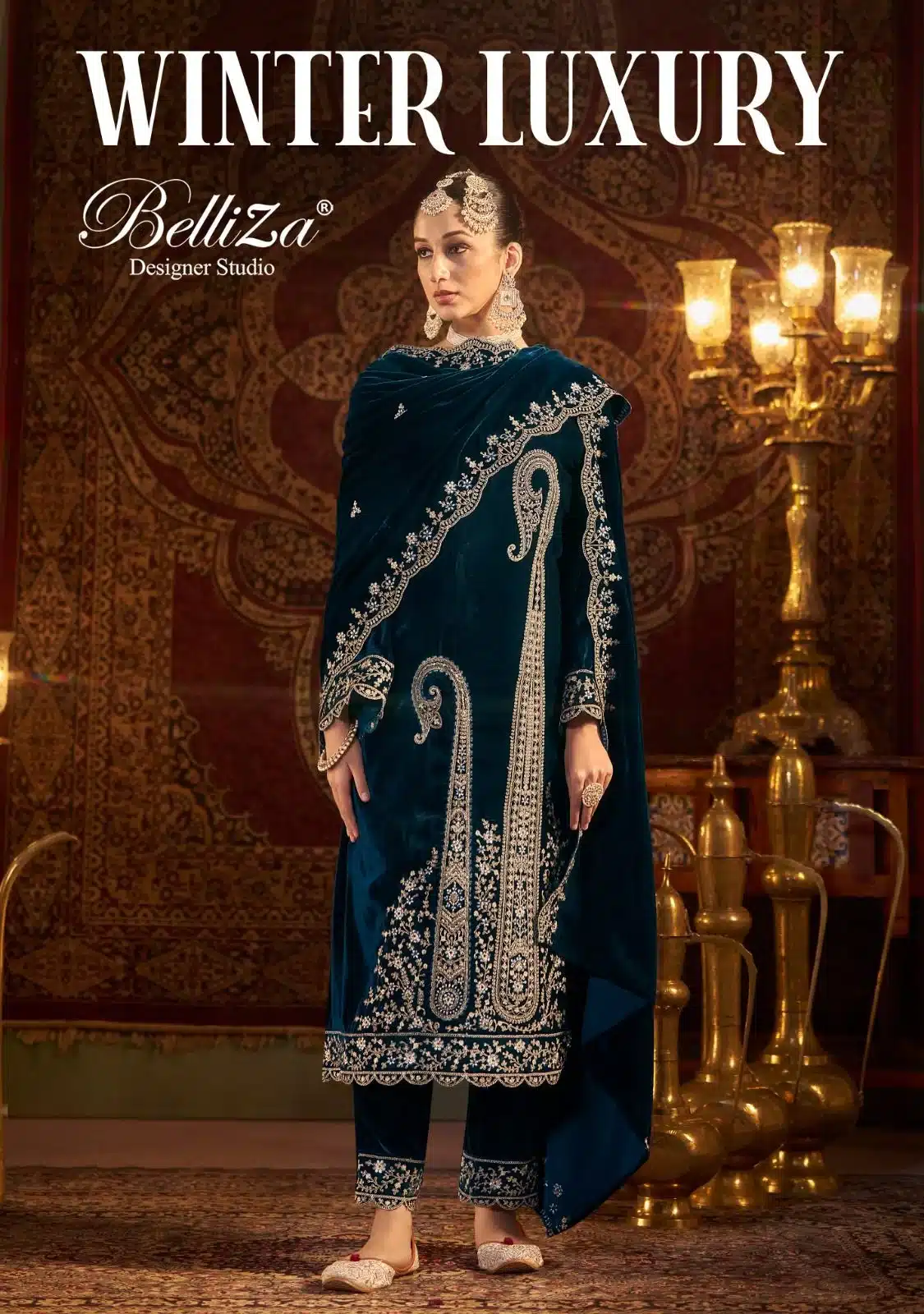 Belliza winter luxury ladies suits