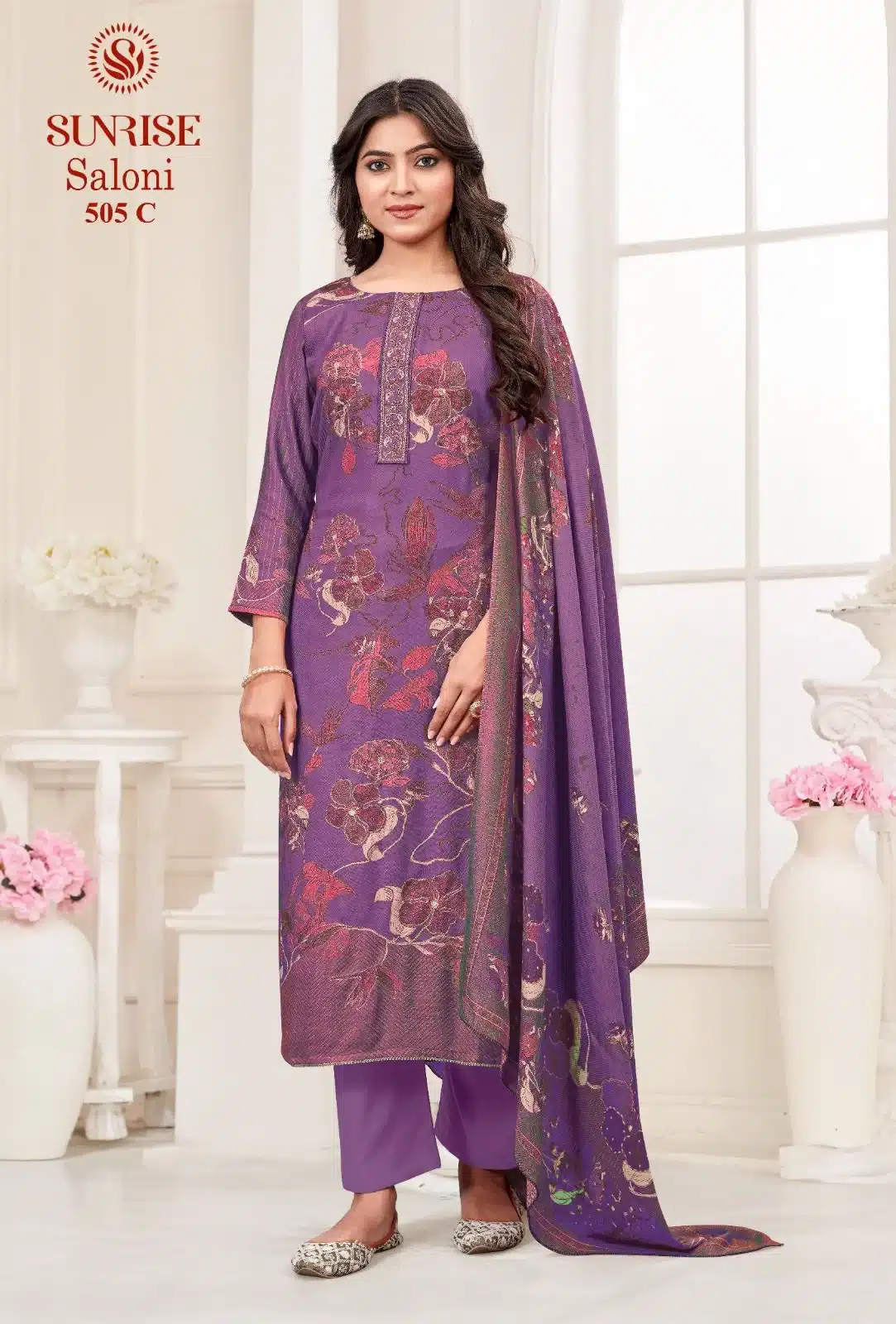 Sunrise saloni woolen ladies suits