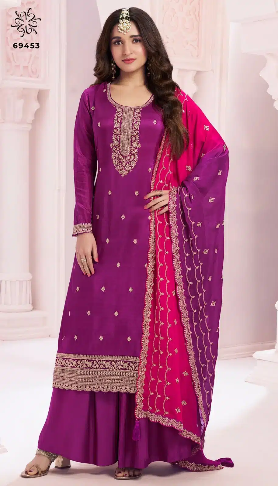 Kuleesh suhaag ladies designer suit