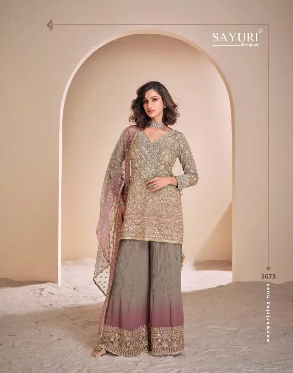 Sayuri aayna designer readymade suit