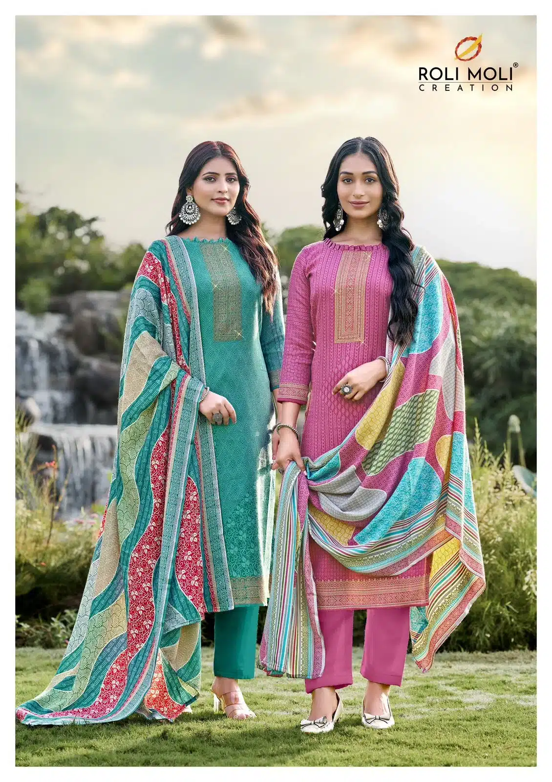 Roli moli hooreen ladies designer suit