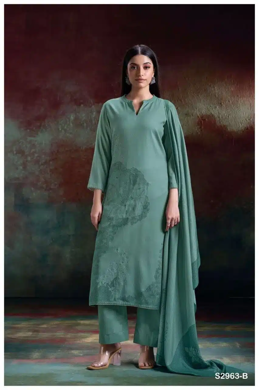 Ganga htay 2963 ladies suits