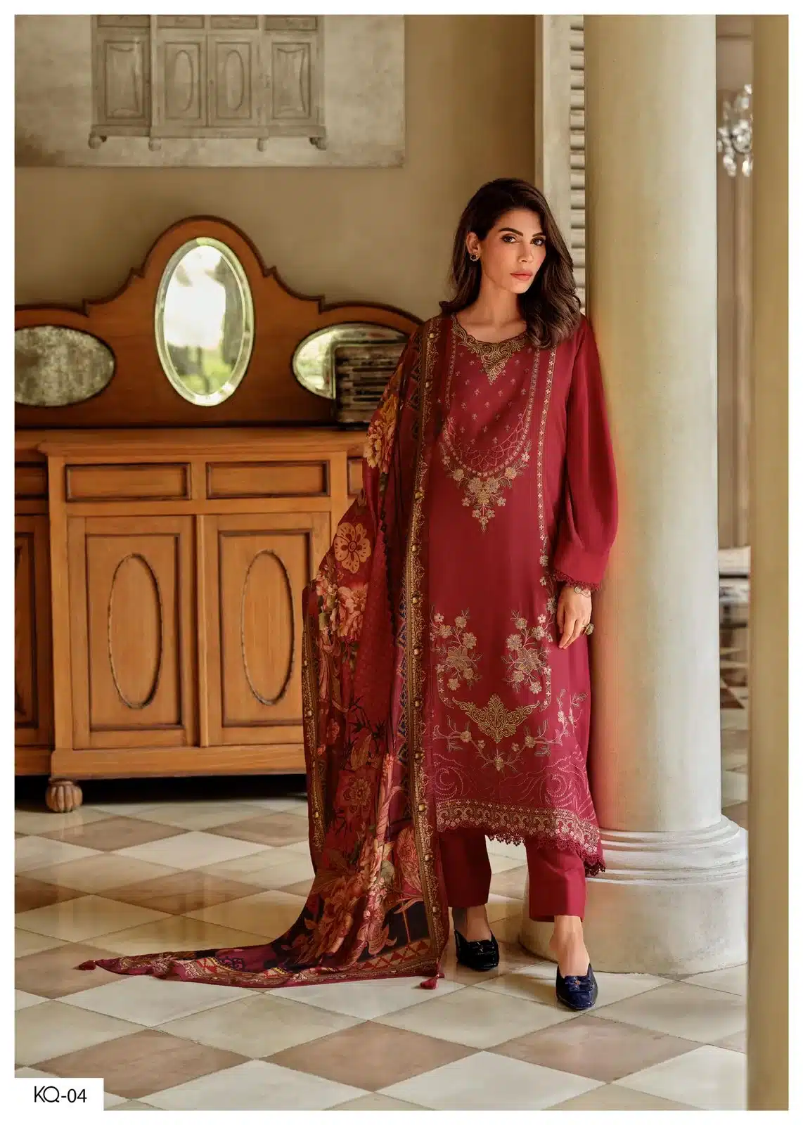 Varshaa kashiq ladies designer suit
