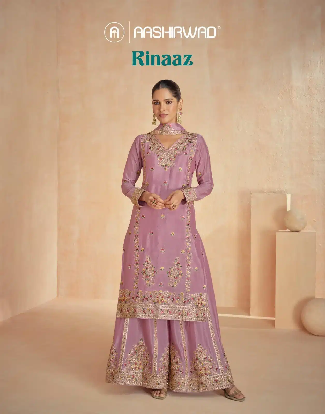 Aashirwad rinaaz ladies designer suit