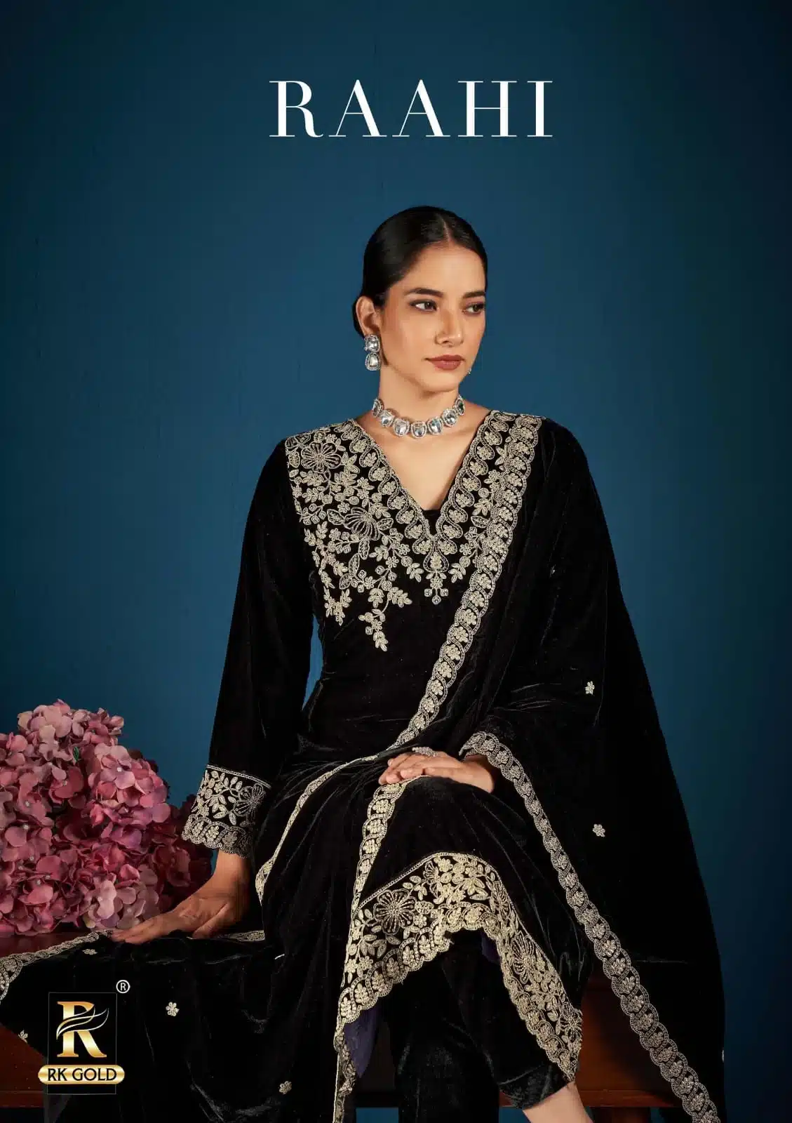 Rk gold raahi ladies suits