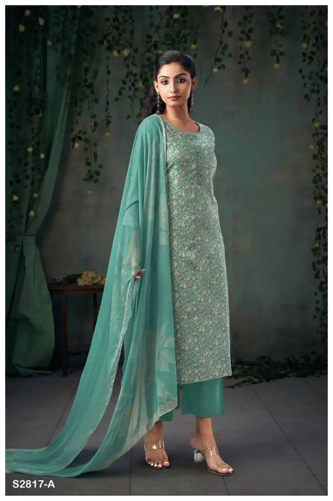 Ganga perlah 2817 ladies suits