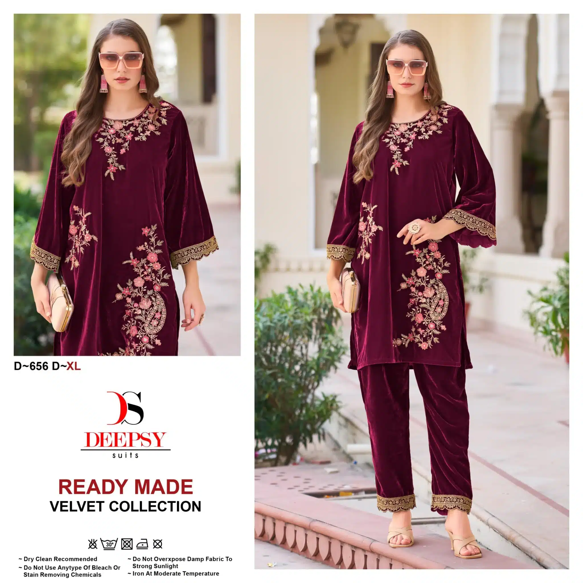 Deepsy d no 656 readymade velvet suit