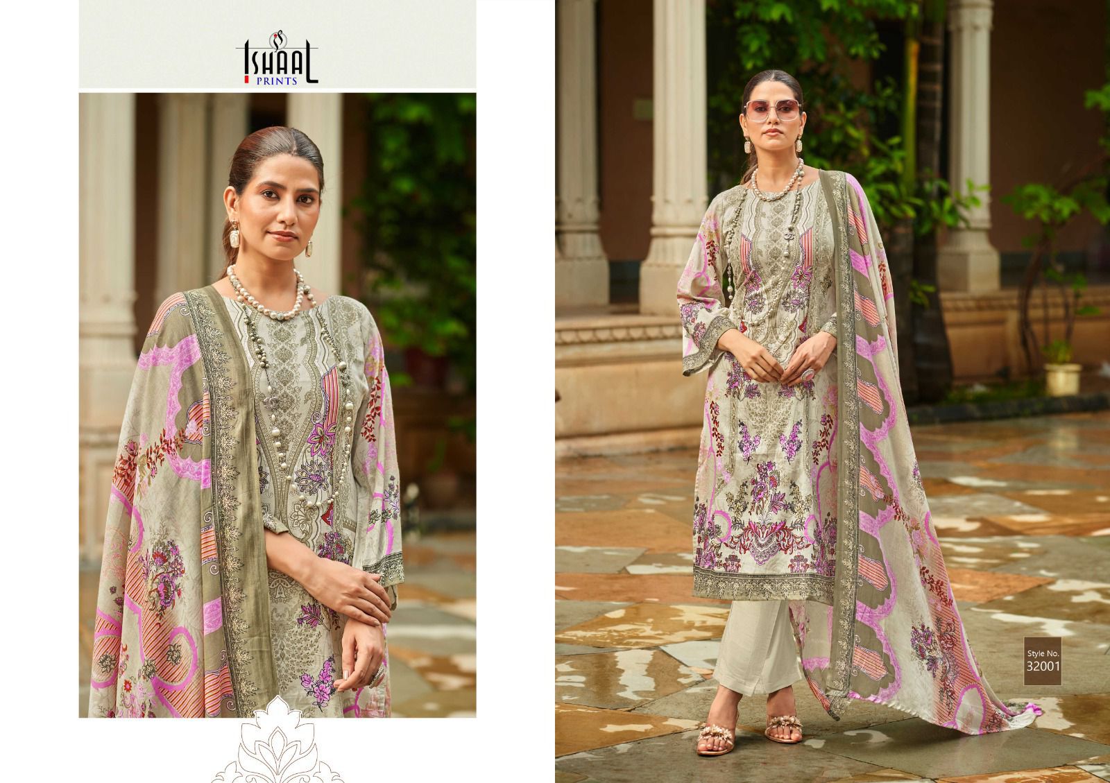 Ishal Prints Gulmohar combo