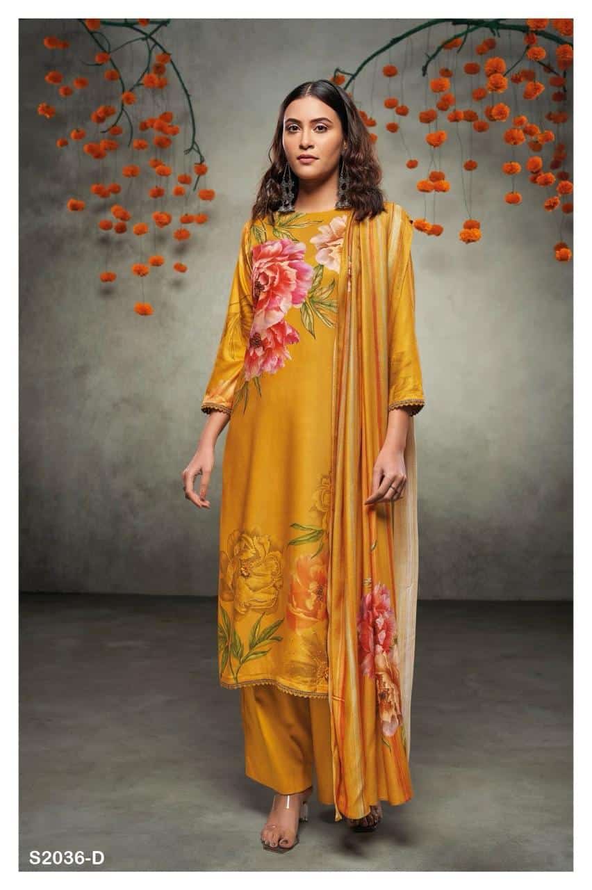 Ganga sadhya 2036 ladies suits