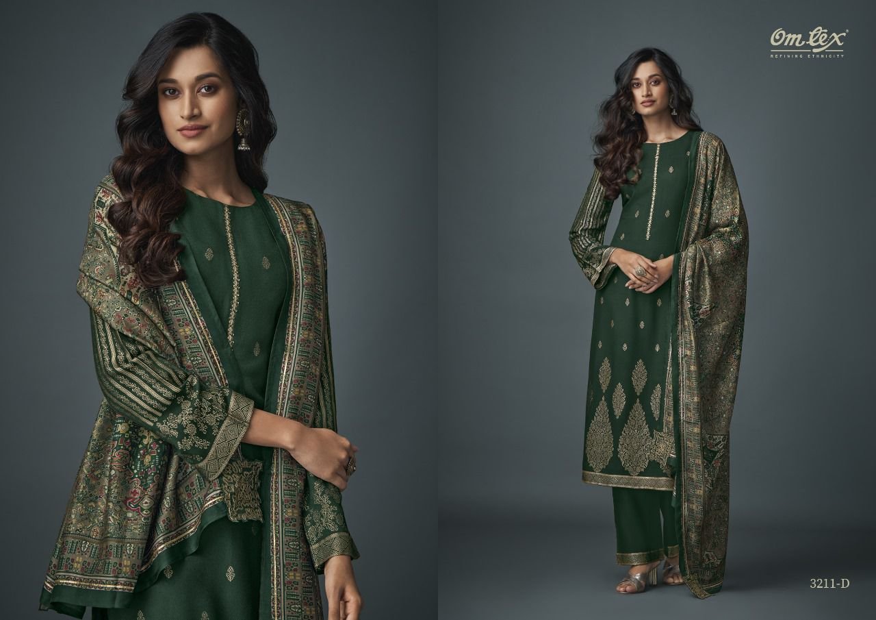 Omtex aamod 14 ladies designer suit