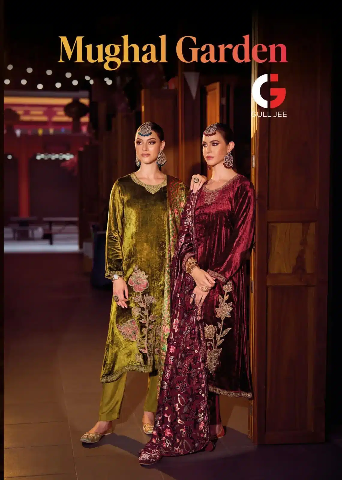 Gul jee Mughal garden ladies suits