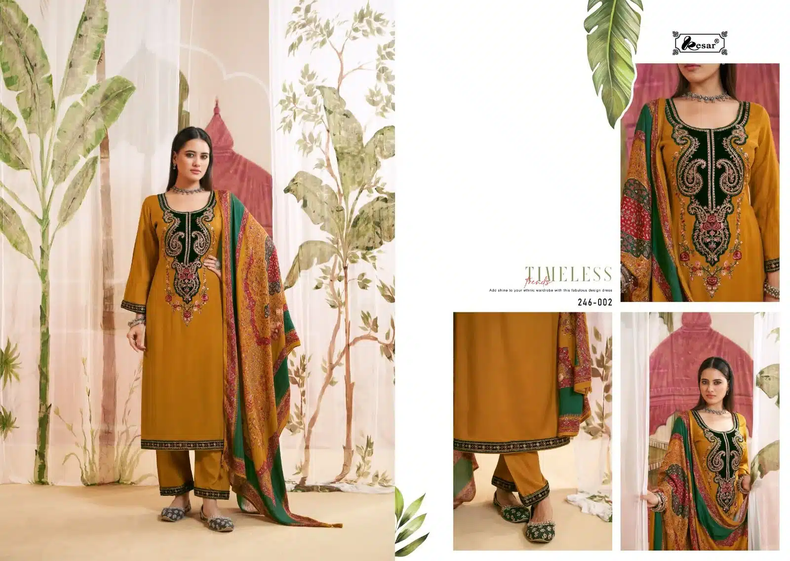 Kesar the portrait choice 2 ladies suits