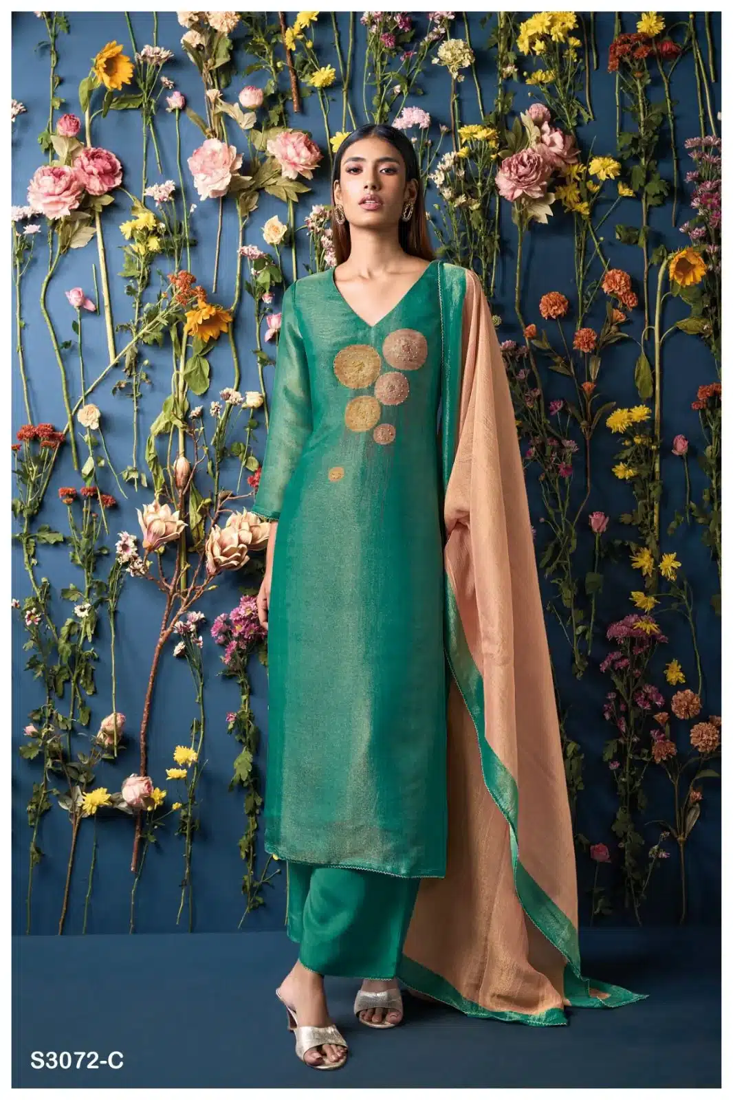 Ganga ritika 3072 ladies suits