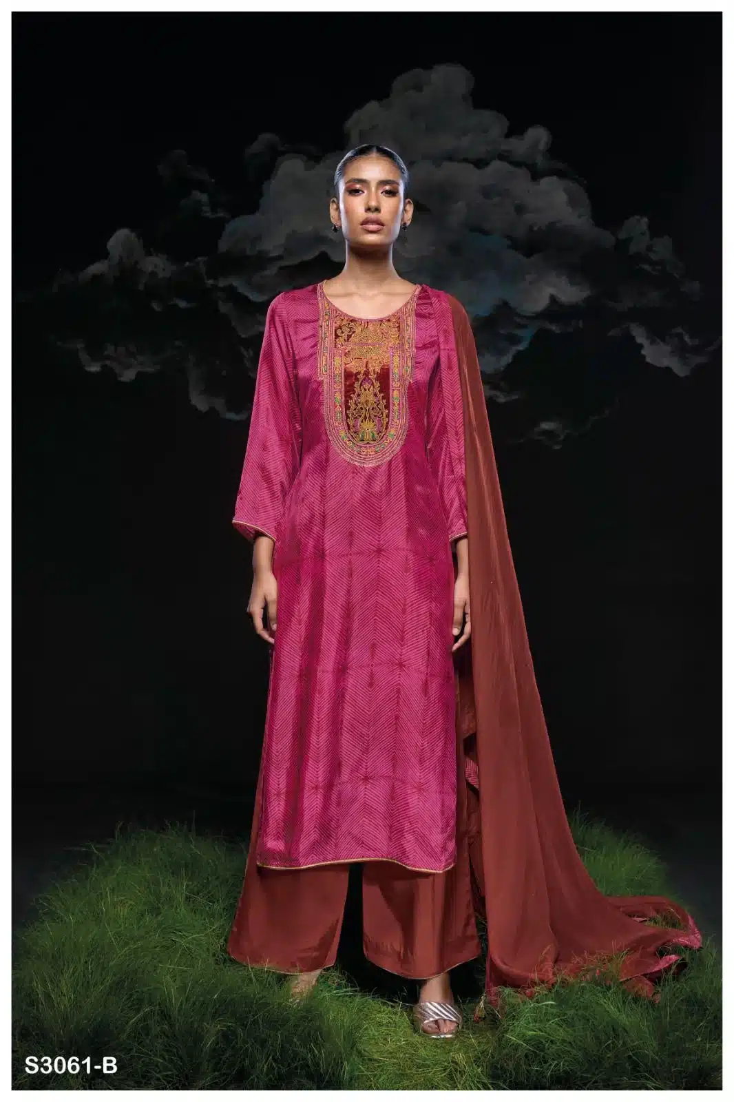 Ganga swamini 3061 ladies suits