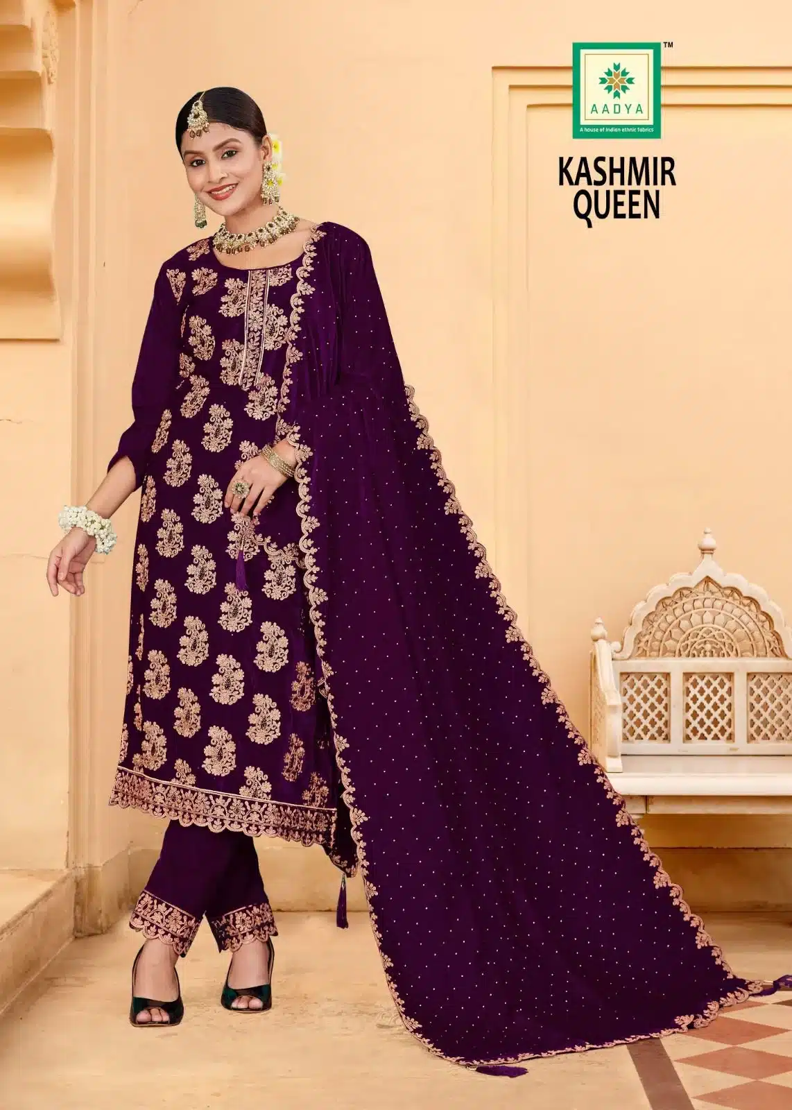 Aadya kashmir queen ladies suits