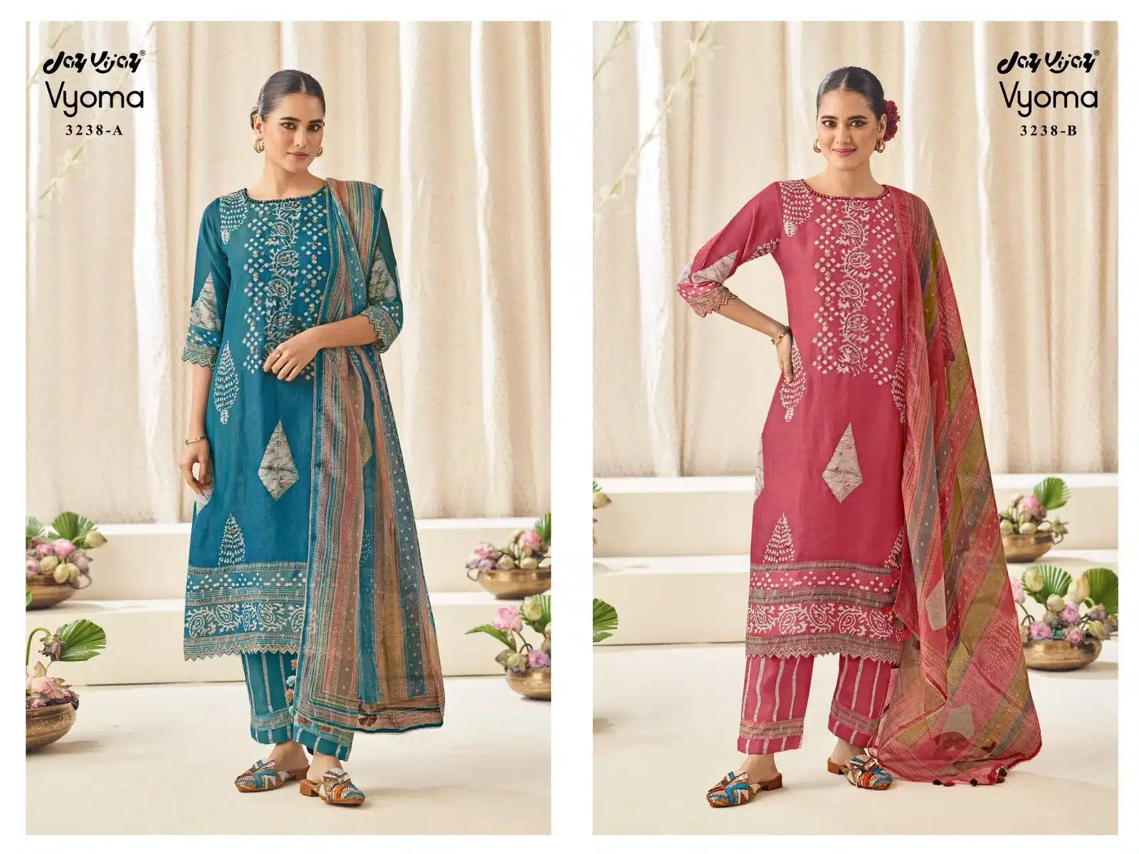 Jay Vijay vyoma ladies suits