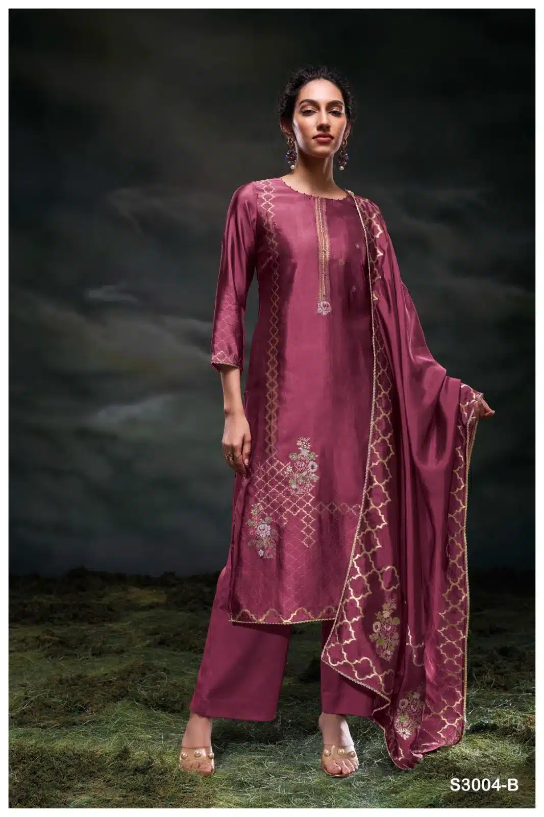 Ganga arunny 3004 ladies suits