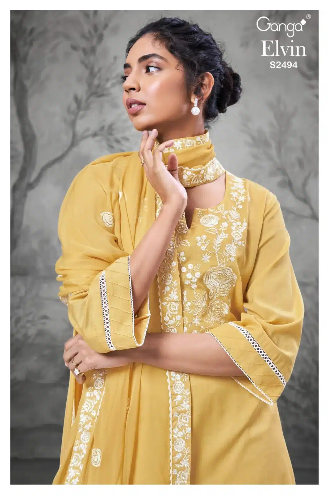 Ganga elvin 2494 ladies designer suit