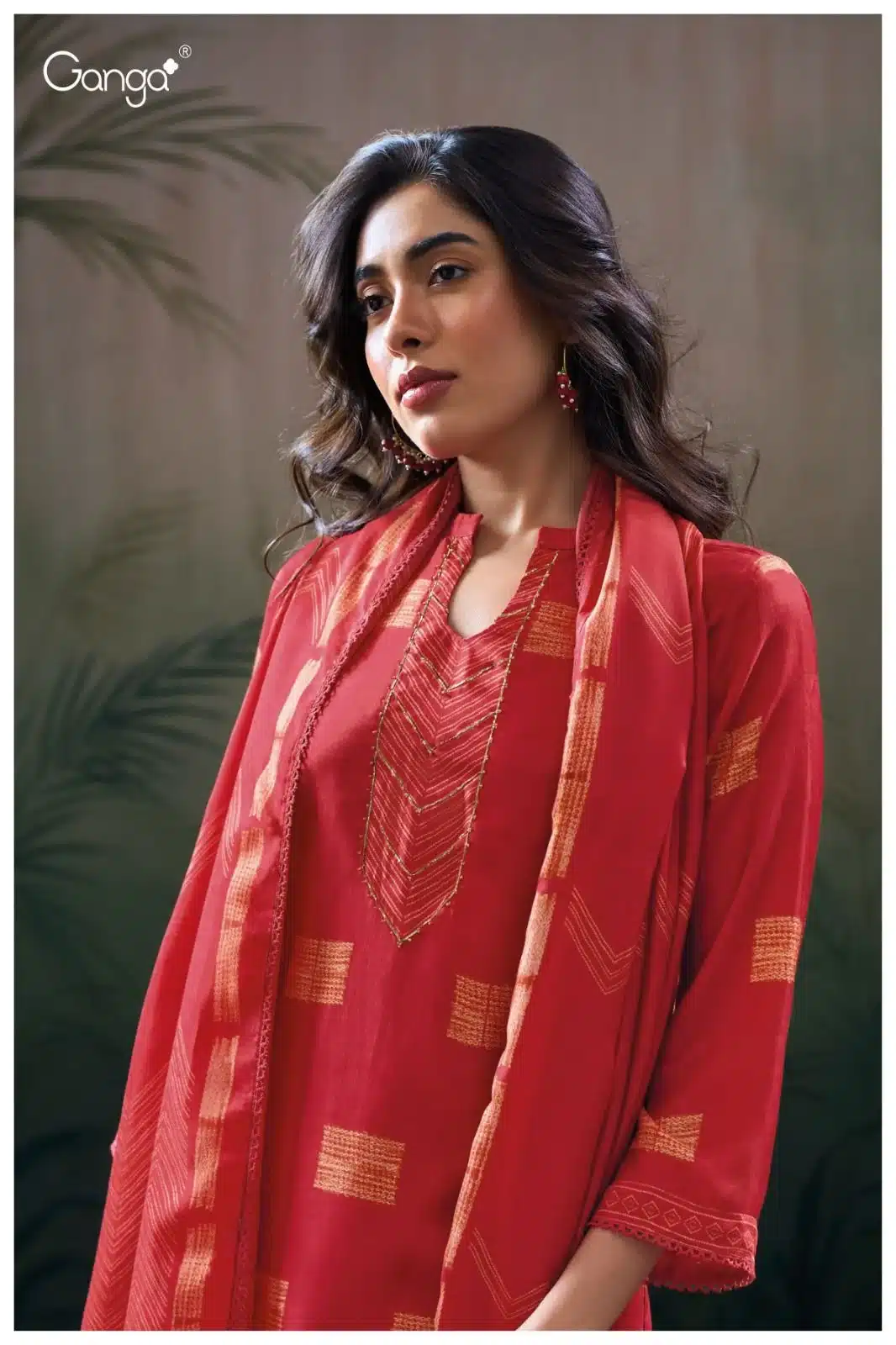 Ganga hanisha 3100 ladies suits
