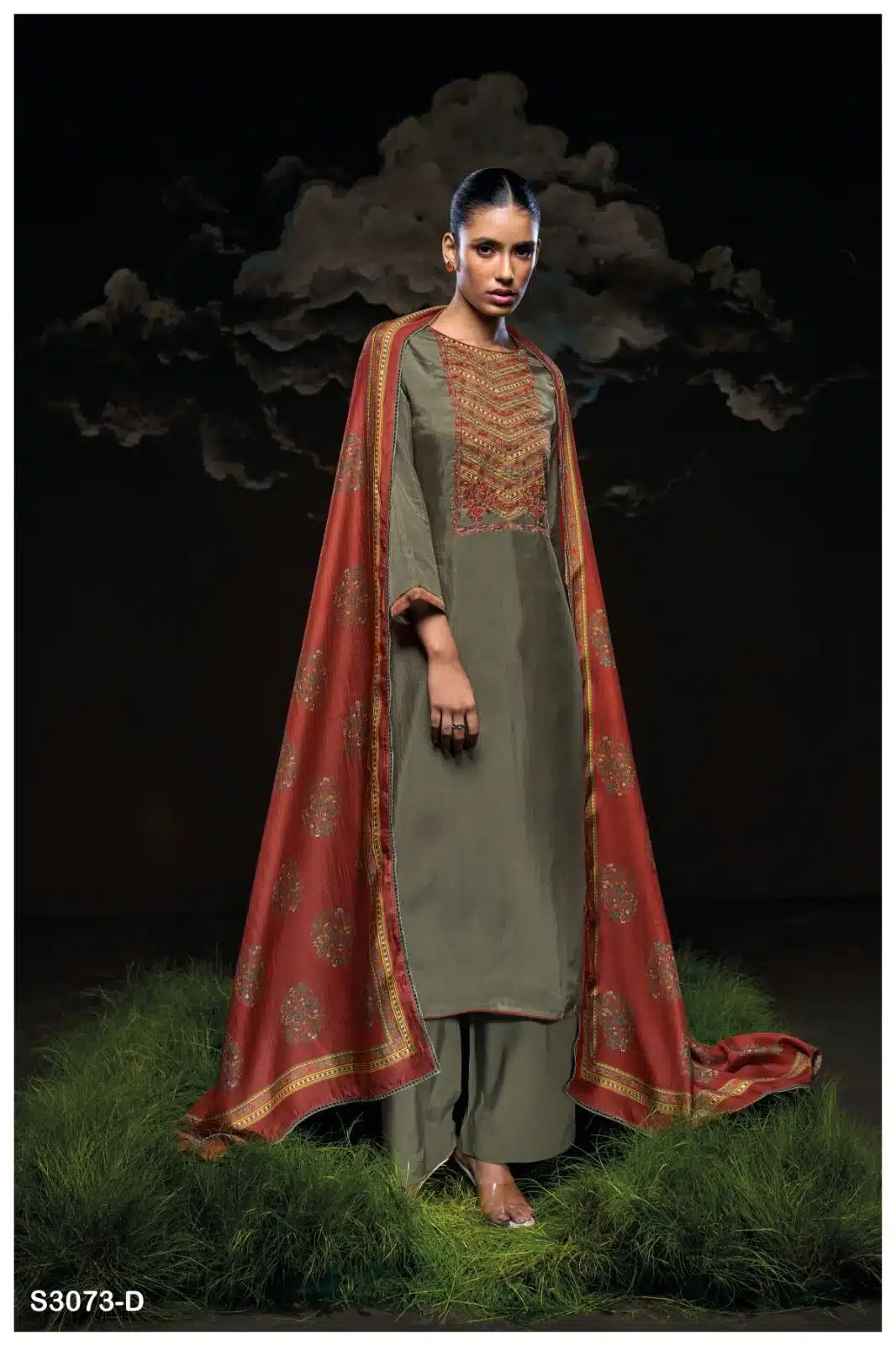 Ganga mrunali 3073 ladies suits