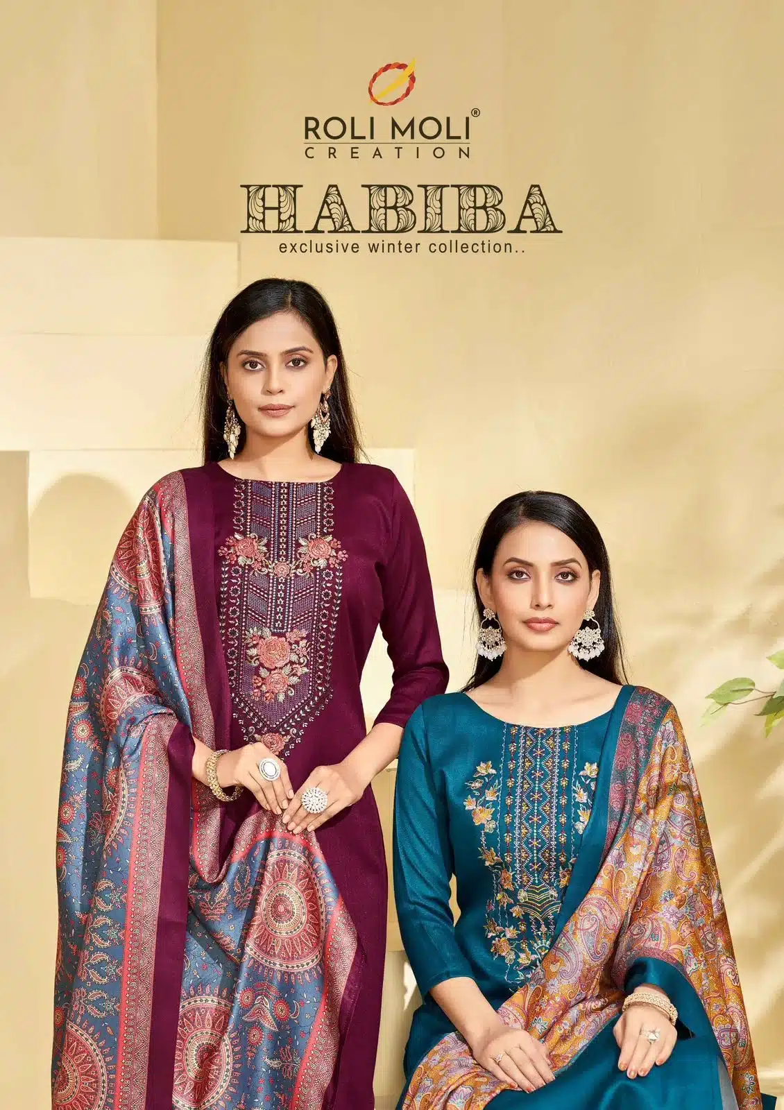 Roli moli habiba ladies suits