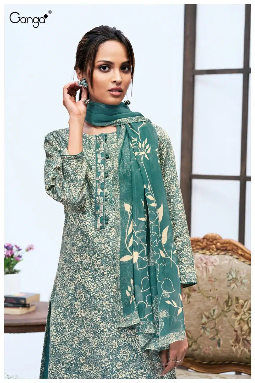 Ganga nadia 2805 ladies suits