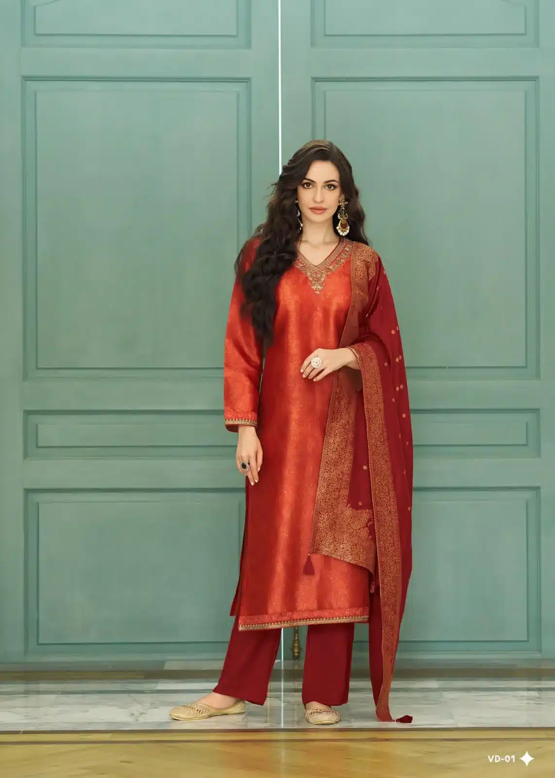 Varsha vrinda ladies designer suit