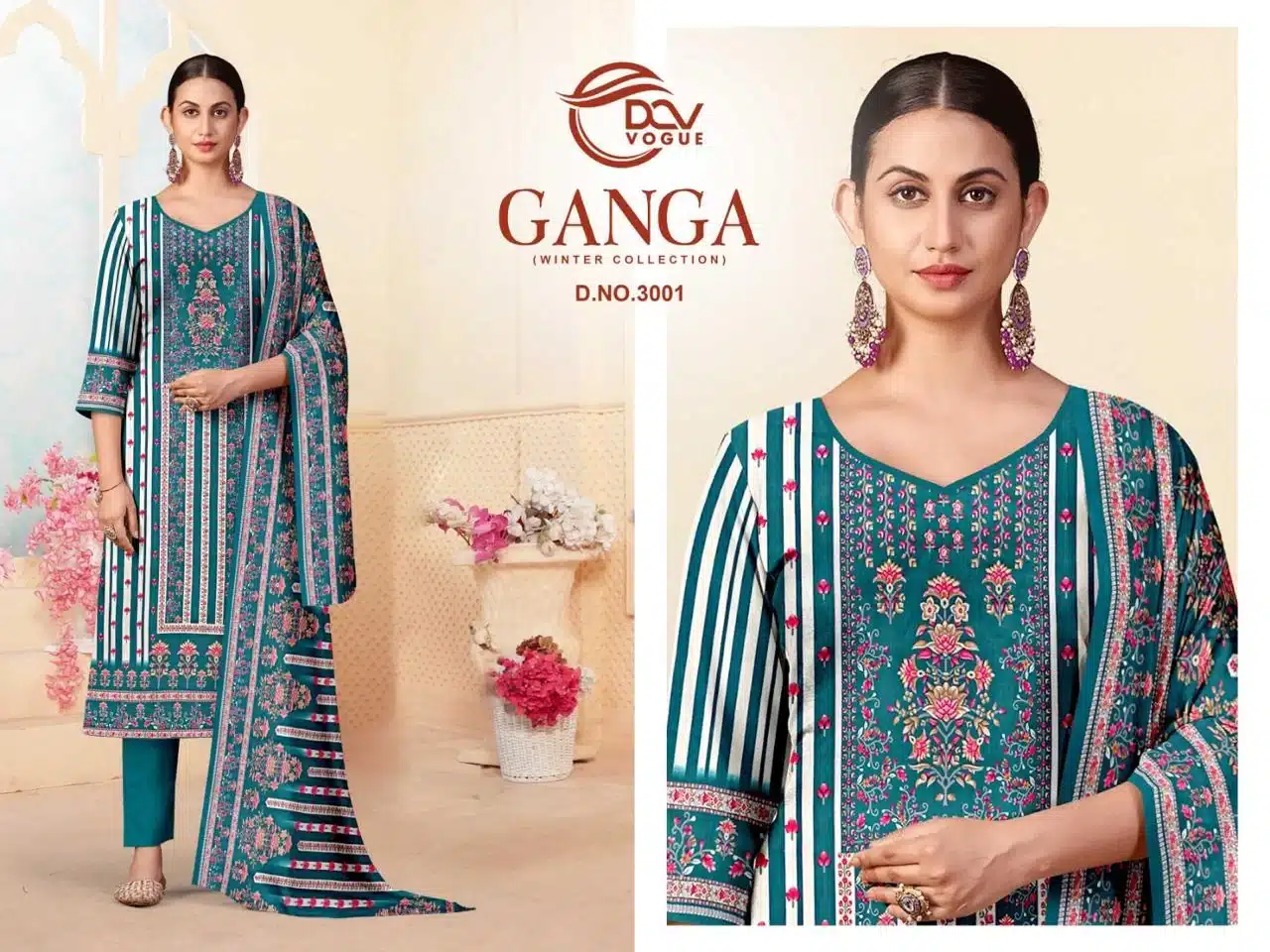 Dc vogue ganga ladies suits