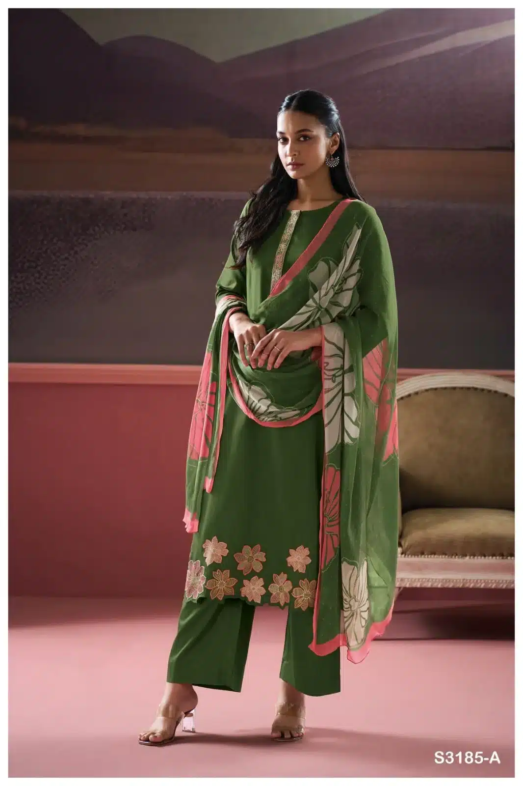 Ganga chelsie 3185 ladies suits