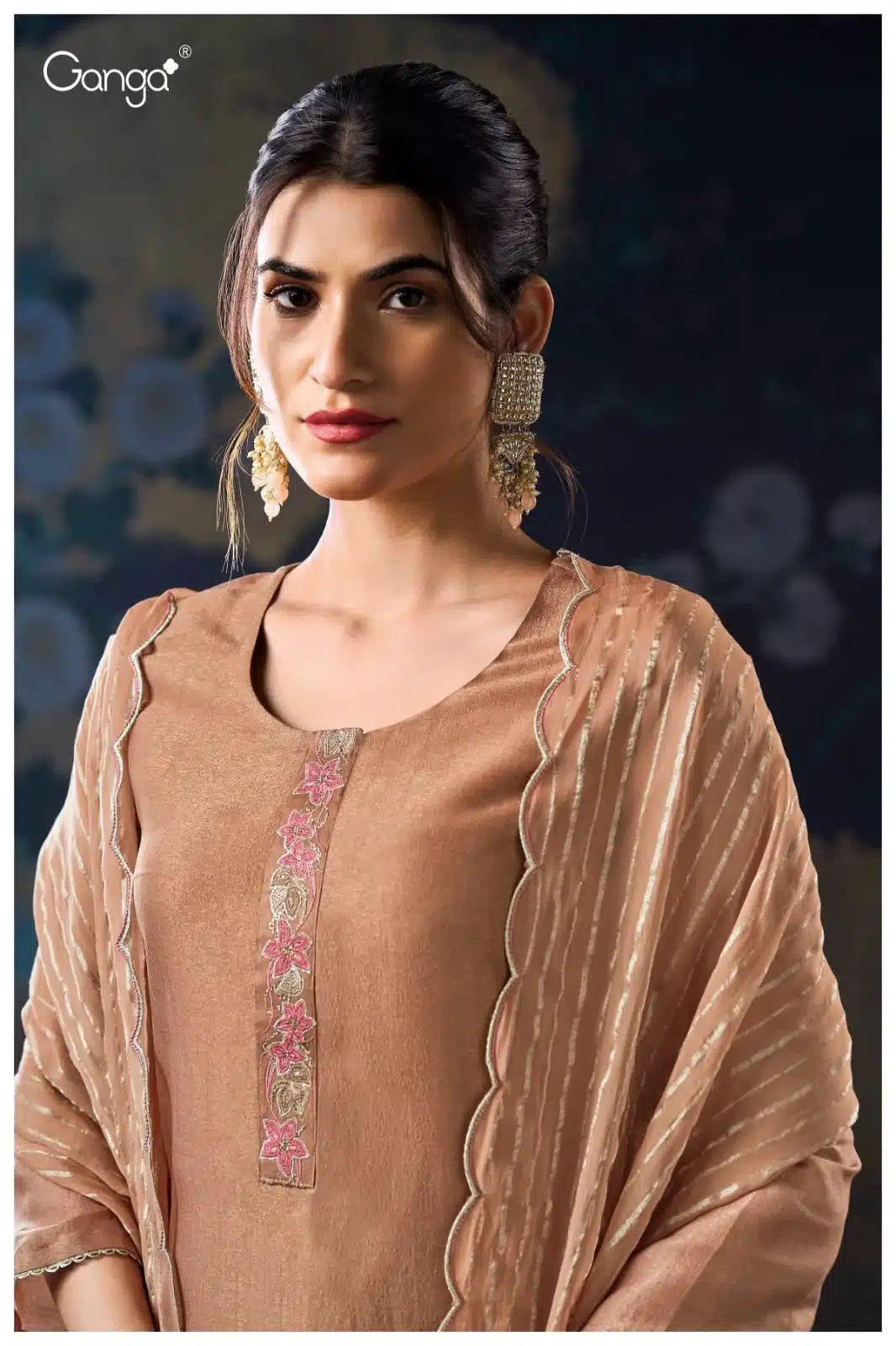 Ganga nynika 3114 ladies suits